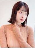 《CODE.LINE》暖色エアリーボブ
