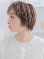 モッズヘア 越谷(mod's hair)&nbsp;ハイライトカラーオン眉小顔こなれショートc6越谷20代30代40代