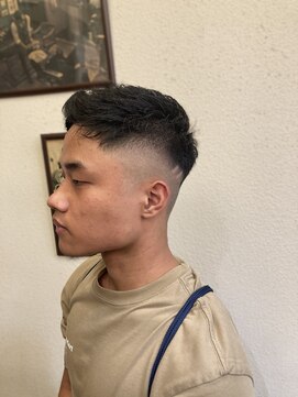 ブロートーキョーバーバーショップ 神田店(Bro Tokyo BARBERSHOP) MEN'Sミドルスキンフェードバーバーヘアカット　床屋/メンズ