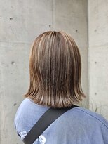 オーガニック ライフ 若葉 鶴ヶ島(organic+life) 30代40代<明るい白髪ぼかし>ナチュラル透明感アッシュブラウン