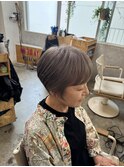 ショート/ショートカット/ショート/ベリーショート/白髪ぼかし