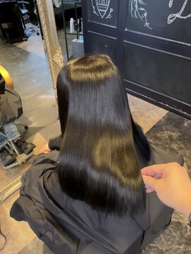 オーロ(ORO) 髪質改善/透明感カラー/アルカリ酸熱トリートメント/縮毛矯正