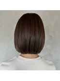 ナチュラルな内巻きボブ