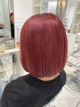 ヘアーアンドメイク ニューヨークニューヨーク 姫路店(Hair&Make NYNY) チェリーピンクカラー