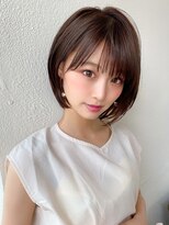アフロート エル 錦糸町(AFLOAT L) 30代40代大人かわいい前髪ありの前下がりショートで絶壁解消!