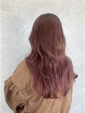 ルームスヘアー(Rooms Hair) ピンクブラウン◎