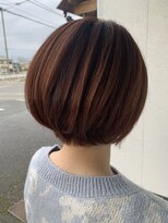 フリー(Free)&nbsp;大人可愛い艶髪さらさらショートヘアー・ショートボブ
