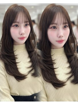 ユー(juu.) 【石塚】レイヤーカット/顔まわり/髪質改善トリートメント/2