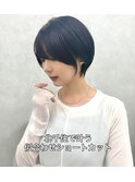 大人ショートボブ丸みショートカットマッシュショート/北千住