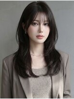 アース 大曽根店(HAIR&MAKE EARTH) 20代30代◎冬の暗めカラー×ハッシュカットで小顔美人