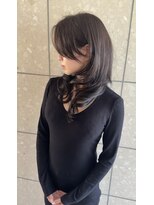 グラスペディア(graspedia) 艶髪/大人カット/レイヤーカット/ナチュラルカラー/ブラウン