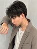 men'sカット＋波巻きパーマ＋トリートメント（men's/名駅/men'sパーマ）