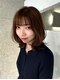 ノエマ イチノミヤ(NOEMA ICHINOMIYA)の写真/【透ける柔らかさ、透明感カラー】赤みを抑えたカラーで自然に垢抜け。理想の髪色をNOEMAで叶える。