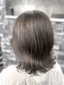 ディアーバイラポールヘア(Dear by RAPPORT HAIR) くびれミディアム×ハイライト