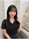 透明感カラー×レイヤーカット