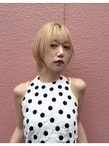 ビーチ 大宮店(Beach) インナー耳掛けショートボブ