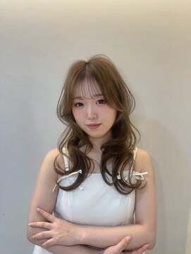 リーホリエ(Lee Horie) 髪質改善カラー×韓国風顔まわりレイヤー