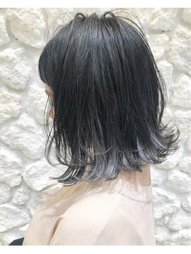 モアナ バイ ヘッドライト 沖縄東崎店(Moana by HEADLIGHT) インナーブリーチ☆ホワイティグレー