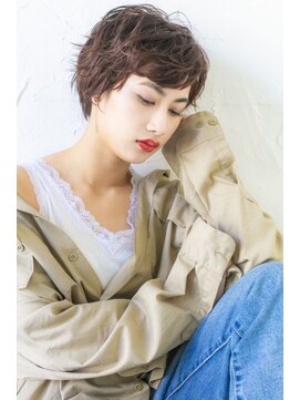 アジールヘア 池袋東口店(agir hair) 色っぽストカジショート【池袋】池袋　池袋東口