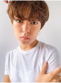 ニュートラルアッシュ×耳かけマッシュショート＊fukuda