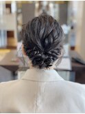 結婚式ヘアセット
