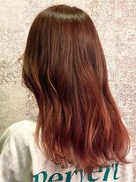 エイム ヘア デザイン 町田店(eim hair design) オレンジカラー×グラデーションカラー