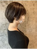 大人ショートボブ