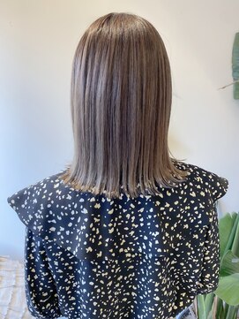 ロンド ブランシュ 錦糸町北口(Lond blanche) 【畠中ケント】切りっぱなしロングボブ！ショコラベージュ