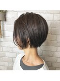 ショート/ショートボブ/くびれショート/丸みショート