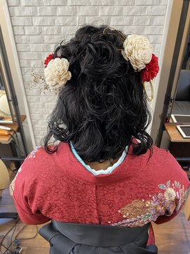 ザブックハンドサロン(The book hand salon) 袴×ヘアアレンジ