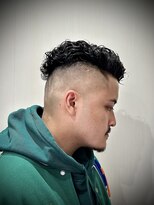 ヒロギンザ 仙台本店(HIRO GINZA)&nbsp;宮城パーマ　ツイストスパイラル　スキンフェード