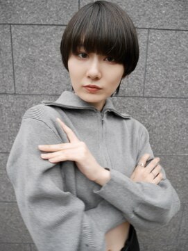 シュシュ(shushu) マッシュショート/顔まわりカット【有海一生】ノンジアミン