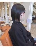 20代30代40代50代大人可愛い☆ミニぱつっとボブ