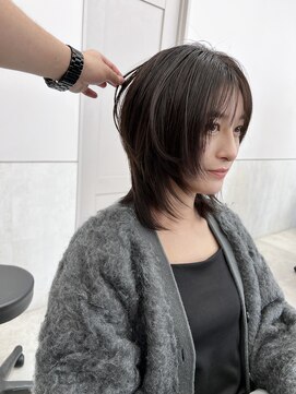 サンド 鹿児島中央(sand) @sei___sandレイヤーカット/ウルフカット/鹿児島中央駅