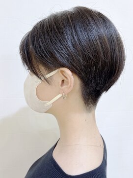 モリオ フロム ロンドン 成増店 【morio成増/児玉】　刈り上げショート　黒髪