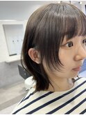 【adept北千住　エリスタイル】顔周りウルフレイヤーボブ