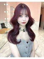 ルイ(LOUIS)&nbsp;【 LOUIS 】ブリーチなしで叶う ボルドールビーカラー