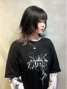 ヴァイス 渋谷店(VAICE) インナーグレー/ウルフカット