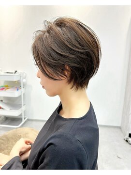 ネイロ 北千住(NeiRo) 大人ショートボブ丸みショートカットマッシュショート北千住