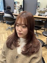 アルター(aL ter)&nbsp;レイヤーカット×ベージュ［フェミニンロング/似合わせカット］