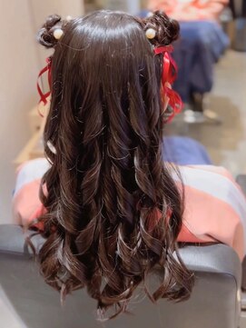 フォーエス(4S) くま耳ヘアアレンジ　～推し活ヘア～