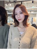 チェリーブラウンホワイトグレージュ顔型別ヘアスタイル特集