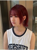 韓国風ヘア/姫カット/ベージュカラー/レイヤーカット