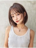 レイヤーカット/顔まわりレイヤー/ 髪質改善