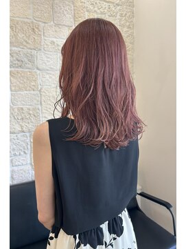 ヴァン カウンシル 川口店(VAN COUNCIL) ピンクカラー×セミロング【東川口　艶カラー】