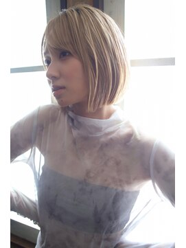 アール 北千住店(ar) ミニボブ＋グレージュ/ベージュ[北千住]