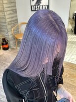 ヲタク(wotaku.)&nbsp;パープルカラーホワイトラベンダートリプルカラーケアブリーチ