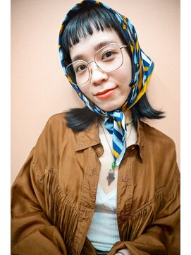 キジ(KIJI) 外ハネボブ/ミディアムボブ/ボブ/ワイドバング/ショートバング