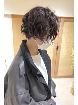 クーナバイトマト 横浜(Cuna by TOMTO) 【HOSSY】ショートパーマ_ニュアンスパーマ