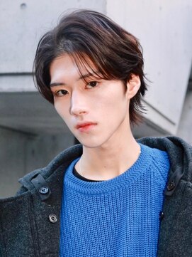 アンドレイ 表参道(andrey) MEN’S HAIR/波巻きツイストスパイラル/リバースセンターパート